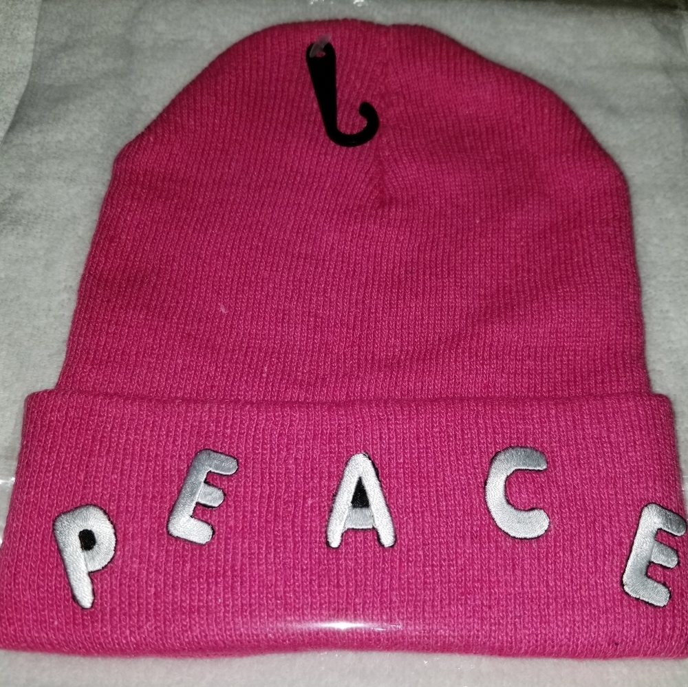 Peace unisex beanie